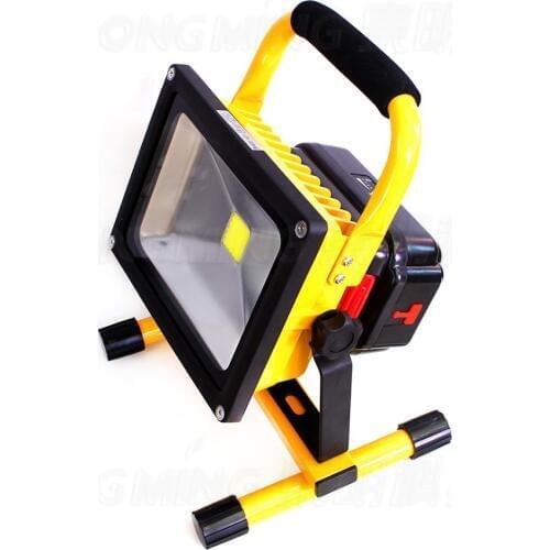 10W Emergency led reflector Rechargeable Portable floodlight 110V 220V Cordless Led flood light Waterproof IP65 camping outdoor