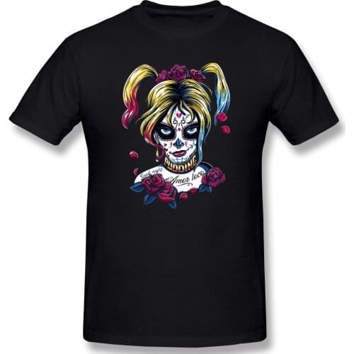 1233. Amor Loco Humor Graphic Mens Basic Short Sleeve T-Shirt sarcastic Tees Tops European Size