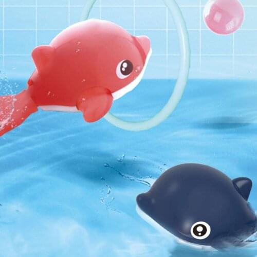 2020 Cool Baby Bath Toy Swim Water toy Classic Toys Chain Wound-up Animal Play Cute Pig Chain Cute Cartoon Animal Classic Baby