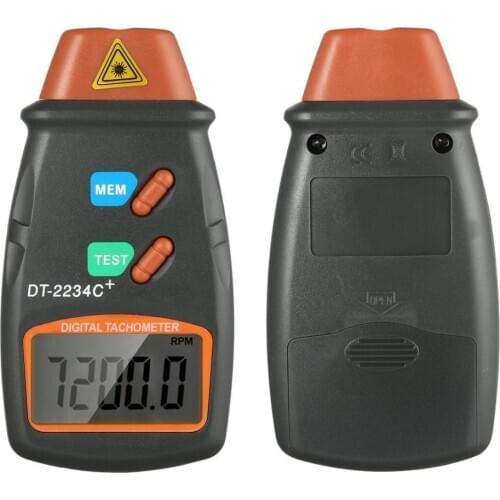 Digital Laser Photo Tachometer Non Contact RPM Tach Digital Laser Tachometer Speedometer Speed Gauge Engine Dropship