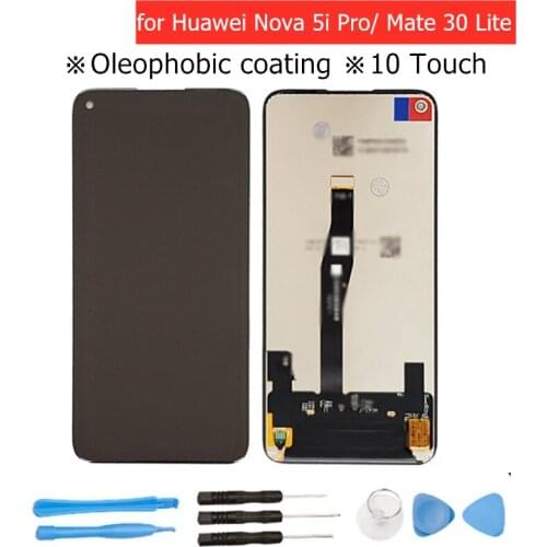 For Huawei Nova 5i Pro/ for Huawei Mate 30 Lite LCD Display Touch Screen Digitizer Assembly LCD Display TouchScreen Repair Parts