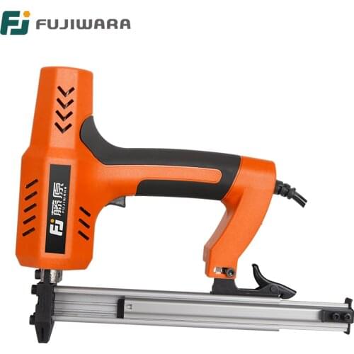 FUJIWARA Electric Nailer ST18 Steel Nail Gun Dual Motor Nailer