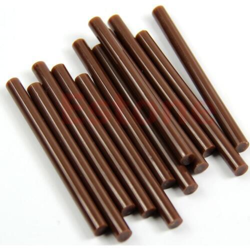 12pcs Brown Keratin Human Hair Extensions Glue Stick Beauty Accessory Selling Styling Tools Accessories