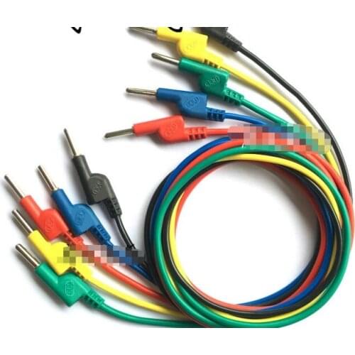 Mix 4mm banana DCC Power test lead 1M 1.6mm square