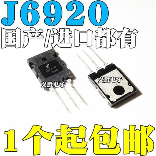 New and original J6920 TO-3P 1700V/20A/60W High-power transistors, power transistors, power switch tube