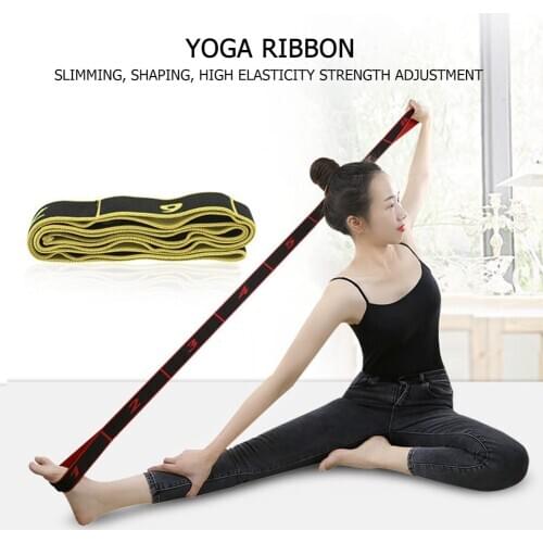 Professional Yoga Resistance Bands Wear-resistant Fitness Stretch Training Belt Gym Pilates Elastic Band Work Out Pull Rope