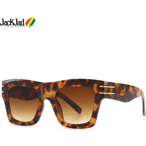 JackJad Fashion Luxury Square Style Vintage Sunglasses Men Women ins Popular Cool Brand Design Sun Glasses Vintage Shades 915