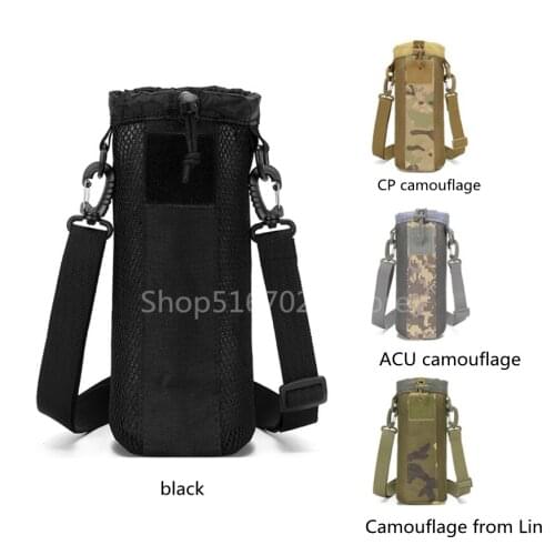 Oxford cloth tactical water bottle bag travel water bottle bag is suitable for hunting, outdoor camping and hiking
