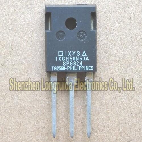 10PCS IXGH50N60A IXGH50N60B IXGH50N60 TO-247 MOSFET TRANSISTOR 50A 600V