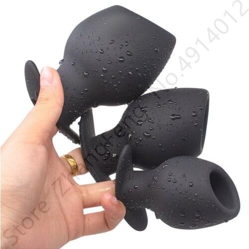 Hollow butt Plug Anal dildo Prostate Massage Vaginal Masturbator cock Anus Speculum Dilator Sex Toys For Woman Men Gay anal sex