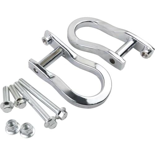 AP02 22858896 New Tow Hooks Chrome for Chevrolet Silverado GMC Sierra 1500 2007-18 84072462 23236698