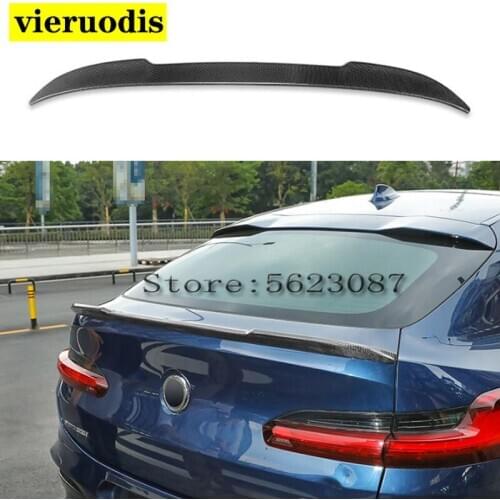 Car Accessories For BMW G02 X4 2019 High Quality Carbon Fiber Rear Roof Spoiler Tail Trunk Wing Decoration