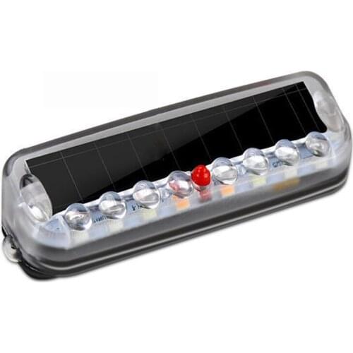 Wireless Magnetic Car Warning Light Solar Led Strobe Light Flashing Anti-collision Indicator Signal Light Easy To Install