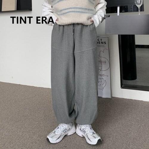 TINT ERA 65 Fish Scale Sweatpants Trousers Women Loose-fitting Spring Autumn Thin Pants 2021 Net Red Guard Pantalon Femme Y2K