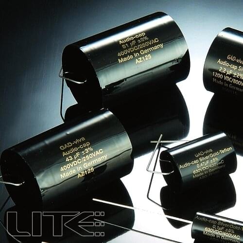 C-001 German GAD MKP3.3UF 630V Zinc foil electrodeless capacitor frequency divider