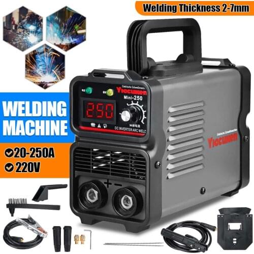 4000W 250 Amp Digital Inverter Arc Electric Welding Machine 220V MMA Welder for Home DIY Welding Working and Electric Working