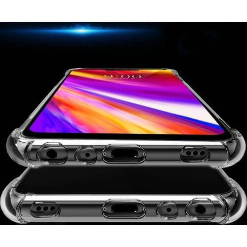 For Xiaomi Pocophone F1 WIERSS Anti-knock Phone Case for Xiaomi Poco F1 6.18" Transparent cover Case Fundas Capa Etui