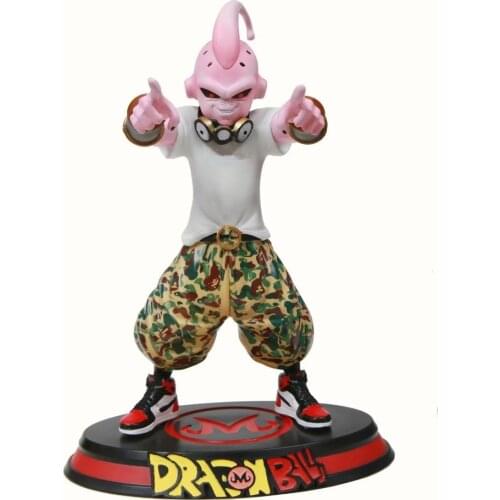 Dragon Ball Super Majin Buu 230mm Street Style PVC Action Figures Toy Dragon Ball Z Buu Figurine Toys