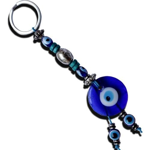 Blue Eyes Turkey Keychain Guessing Egg Rock Paper Scissors Turkish Personalized Gift Wall Hanging Car Home Pendants