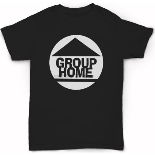 Group Home T Shirt - Gang Starr Foundation Golden Era Hip Hop Livin Proof NYC Unisex Fashion T-Shirt Top Tee Plus Size
