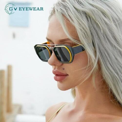 Женские солнцезащитные зеркальные очки GV EYEWEAR China At AliExpress