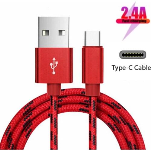 Type C Cable For Huawei P30 Pro Fast Charge Phone Charging Wire USB C Cable For Samsung S9 S8 S10 Type C 3A Charger 1m 2m 3m