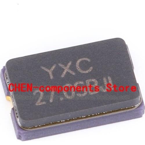 5pcs SMD passive crystal YSX530GA 27MHz 10PPM 20pF X503227MSB2GI 2 feet