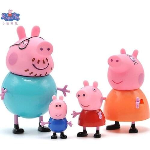Peppa Pig Cartoon Figures