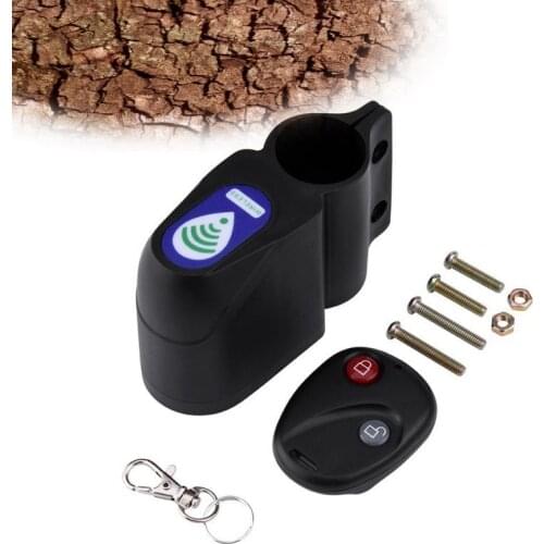 Easy To Install Bicycle Motorcycle Car Anti-theft Shock Detector Wireless Vibration Alarm Infra-red Remote Control Alarm Sensor