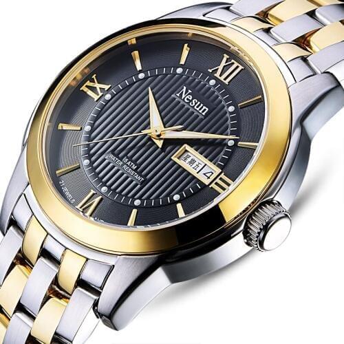 Nesun Mens Watches Luxury Brand Japan MIYOTA Automatic Mechanical Movement Wristwatches Sapphire Waterproof Watch Men N9201G-2