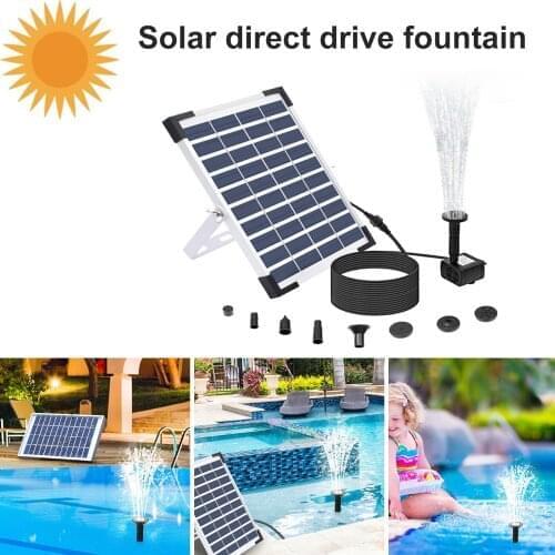 Solar Fountain Solar Swimming Pool Fountains Waterfalls Power Solar Fountain Powered Water Fountain Pool Accessories