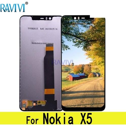 5.8" X5 LCD For Nokia 5.1 Plus LCD Display Touch Screen Digitizer Assembly Replacement For Nokia 5.1 Plus / X5