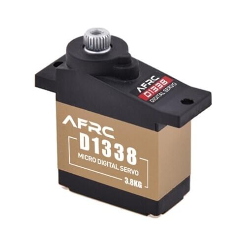 2PCS AFRC D1338TG Mini RC Servo 13kg Hight Torque Digital Steering Gear for RC Car Drone RC model