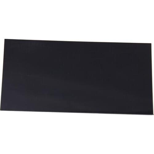 2x Black ABS Head Veneer Shell Sheet Guitar Parts Durable DIY Craft making