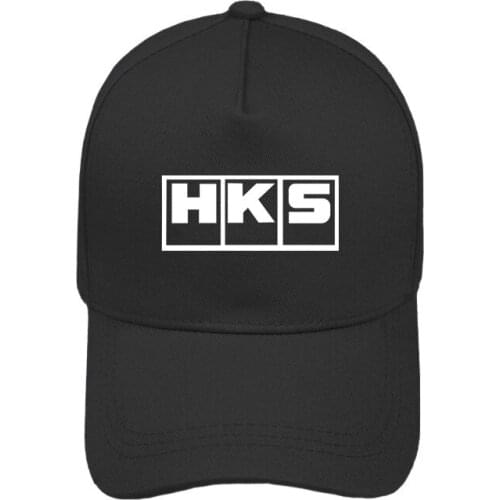 Auto HKS Hat male Korean version of the tide spring and autumn sun hat summer sunscreen baseball cap female black cap #107