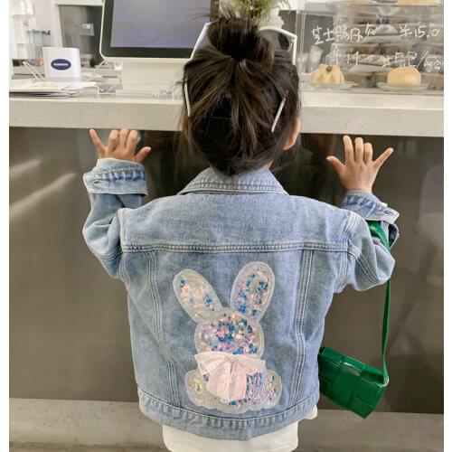 BONJEAN Denim Jackets For Girls