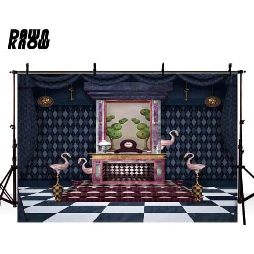 DAWNKNOW Cartoon Penetralium Photography Background Backdrop Photocall Indoor Shoot Baby Children Party Live Photo Studio GY498