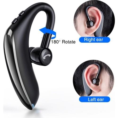 F900 Business Portable Bluetooth Headset 5.0 Car Mini Voice Control Mono Wireless Headset Mobile Phone Call Sports Headset