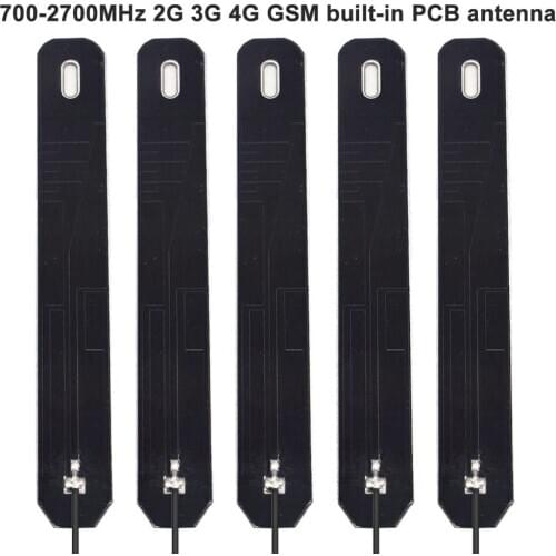 5pcs 700-2700MHz 5dbi built-in PCB antenna for 2G 3G 4G GSM wifi antenna omnidirectional high gain built-in ipex