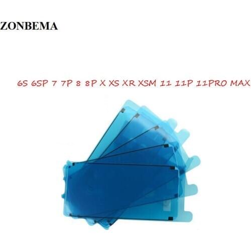 20pcs LCD Frame Bezel Seal Tape Glue Adhesive 3M Repair Parts Waterproof Adhesive Sticker for IPhone X XS MAX XR 6S 7 8 Plus