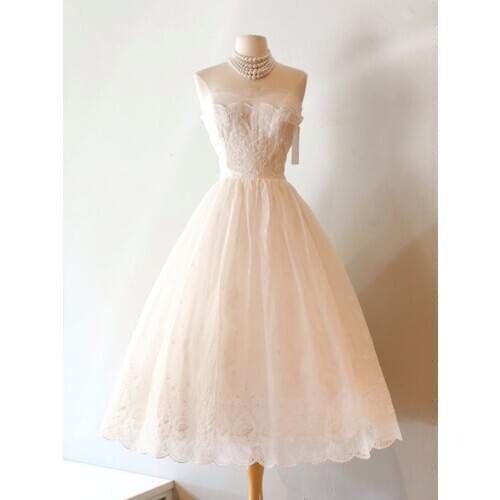 Elegant Cocktail Dresses Ever Pretty A-Line Tulle Above Knee Summer Beach Party Dresses 2020 Robe Cocktail