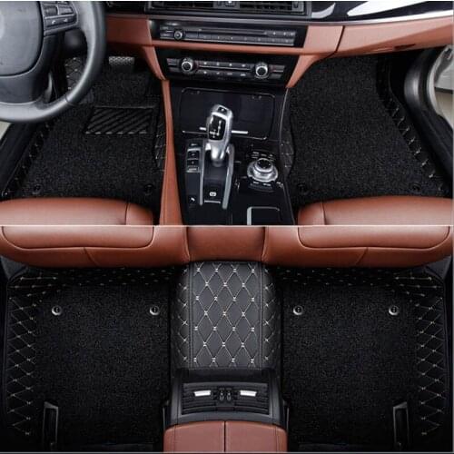 Car floor mats for Toyota Land Cruiser 200 Prado150 120 Rav4 Corolla Avalon Camry C-HR Crown verso Mark X car styling liners