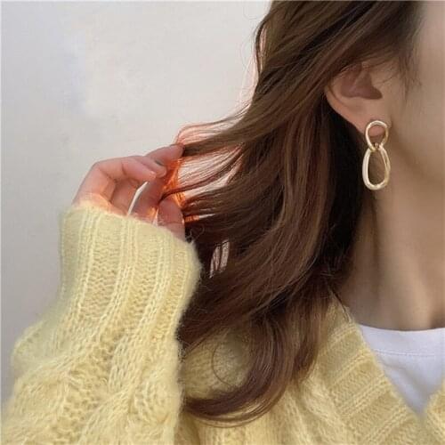 Женские золотые серьги LAIMEIJIN China At AliExpress