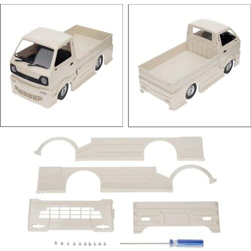Body Encirclement Set Wide Body for WPL D12 1:10 Scale RC Car Modified Parts Accessory Boys Kids Gifts