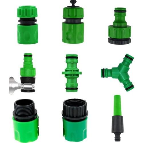 20PCS Garden Plastic Joint Set New Style ABS Plastic Joint Water Pipe Expansion Pipe Water Gun Joint Quick Thread