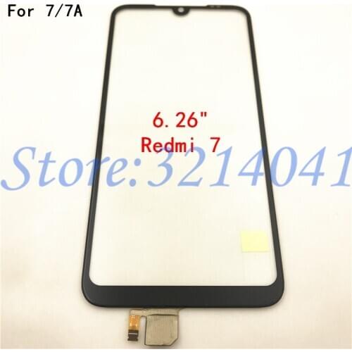 Touch Screen Panel For Xiaomi Redmi 7 7A Touch Screen Panel Digitizer Sensor Front Glass Phone Repair parts