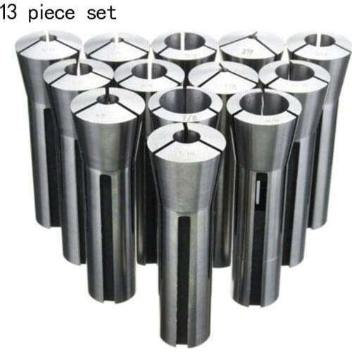 Spring loaded collet chuck for Milling machine r8 end mill holder set high precision collet chuck 40Cr