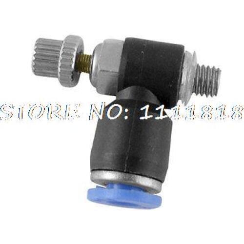 Pneumatic Flow Control Quick Fitting 6mm x 5mm R Thread