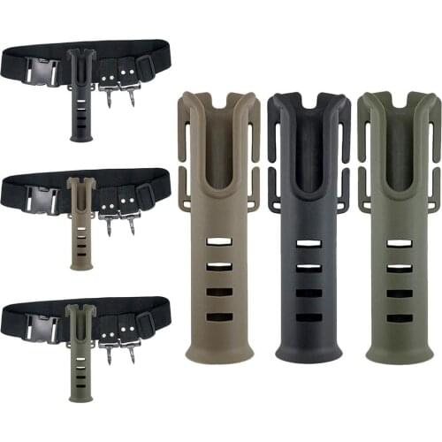 Belt Rod Holder Portable Pole Inserter Fishing Rod Pesca Multi-function Rack Fishing Rod Quick Belt Holder Accessory Rods