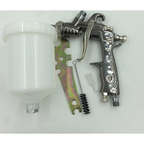 SAT0083 LVLP 1.4mm Nozzle Air Spray Guns 600ml Airbrush Gravity Sprayer Car Furniture Painting Spraying Tool